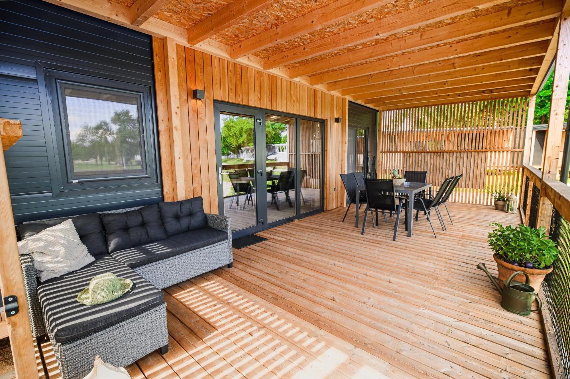 Premium Mobile Homes With Thermal Riviera Tickets チャテジ・オプ・サヴィ エクステリア 写真