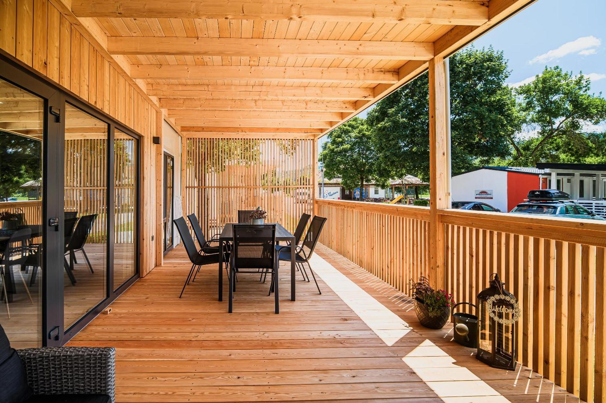 Premium Mobile Homes With Thermal Riviera Tickets チャテジ・オプ・サヴィ 部屋 写真
